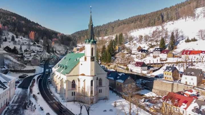 Apartman Albreit 1 Яхимов Экстерьер фото